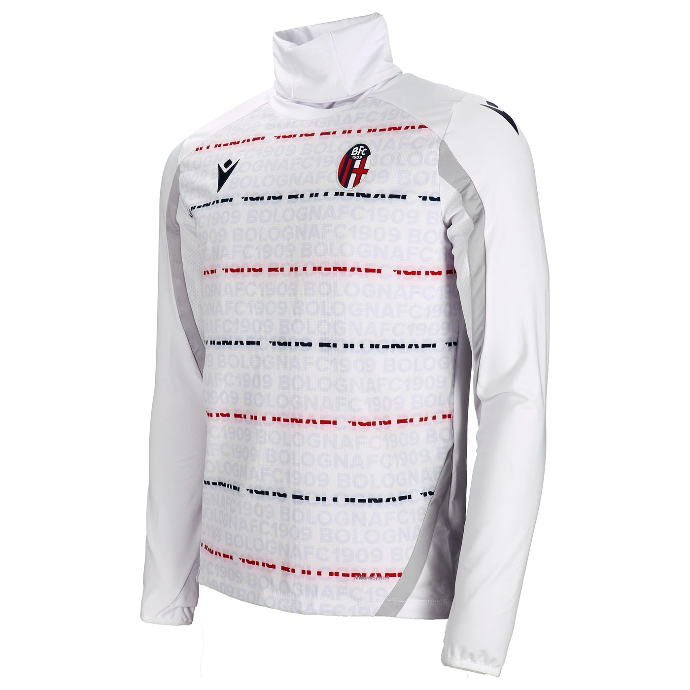 BOLOGNA FC WHITE TRAINING DRILL TOP