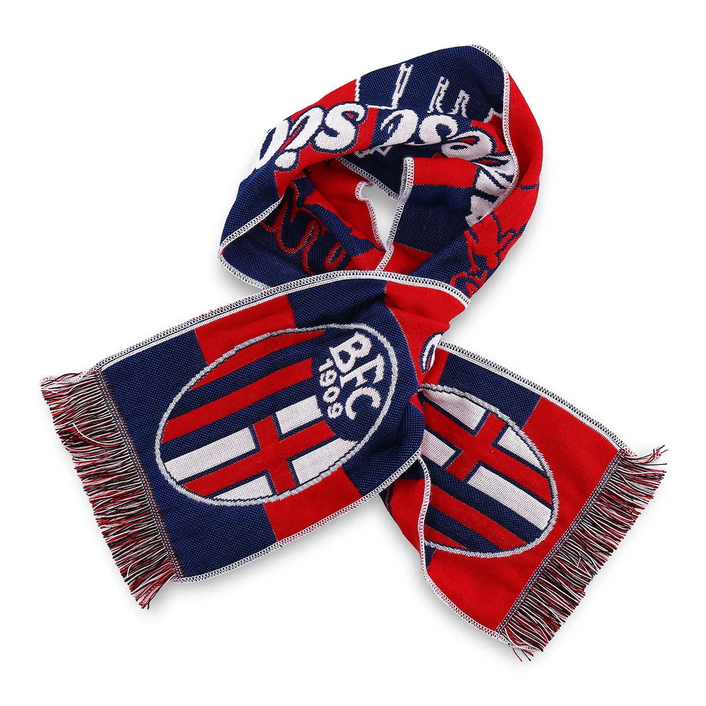 Sciarpa Ufficiale Bologna FC - Acrilico Con Ricamo Jacquard | Per Tifosi E Da Stadio - Foto 11