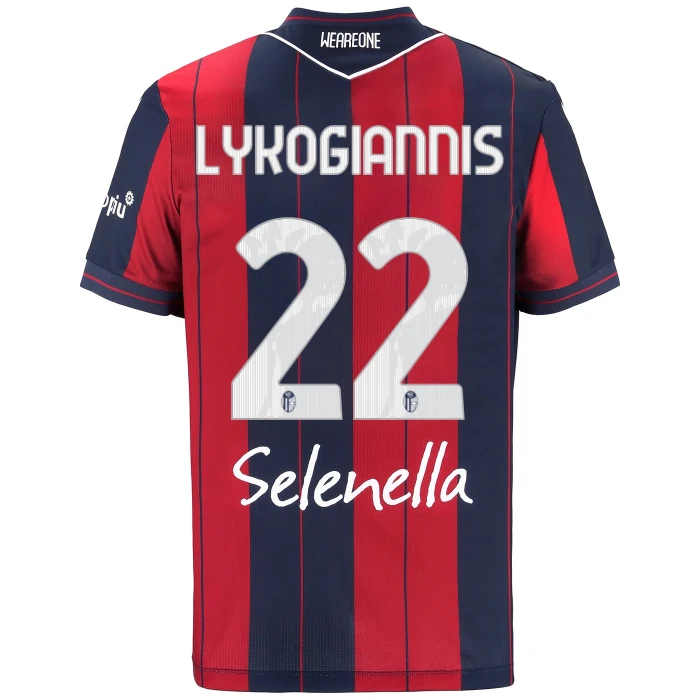 BOLOGNA MAGLIA GARA HOME 2025/26