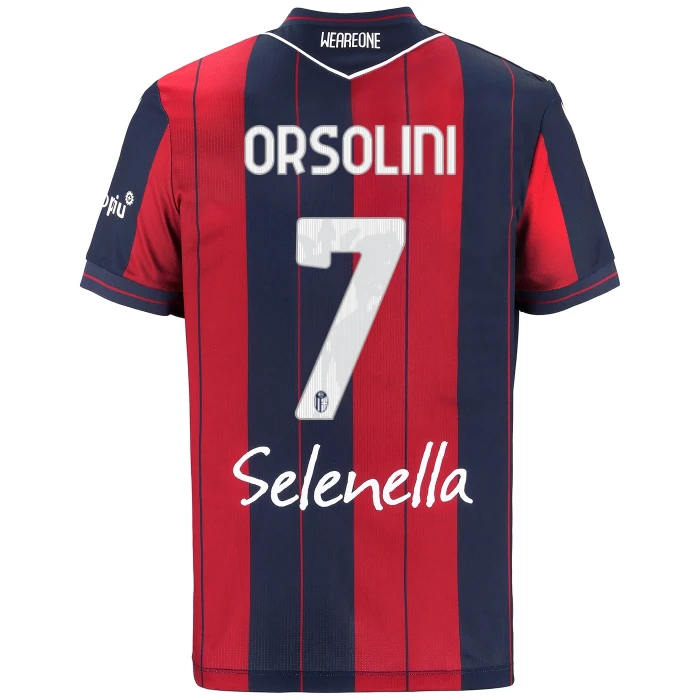 BOLOGNA FC HOME JERSEY 2025/26