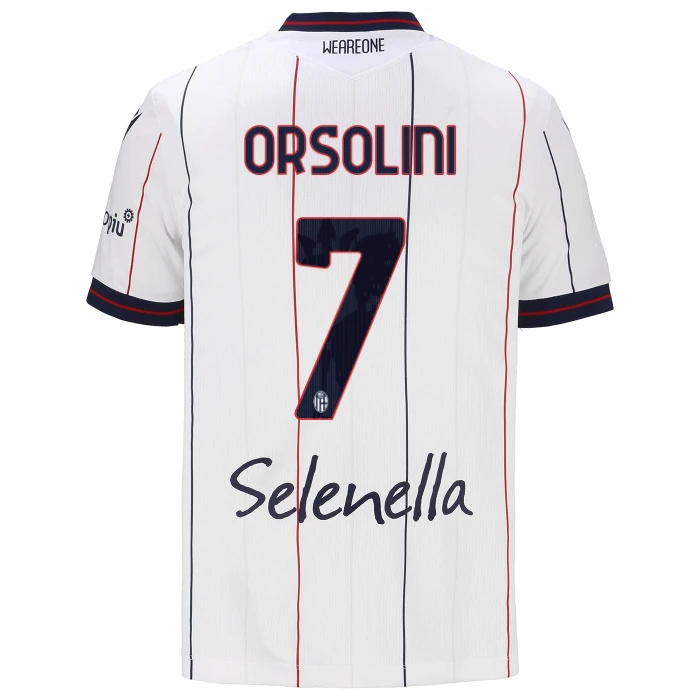 BOLOGNA FC AWAY JERSEY 2025/26