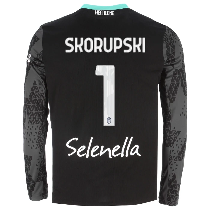 BOLOGNA FC BLACK GOALKEEPER LS JERSEY 2025/26