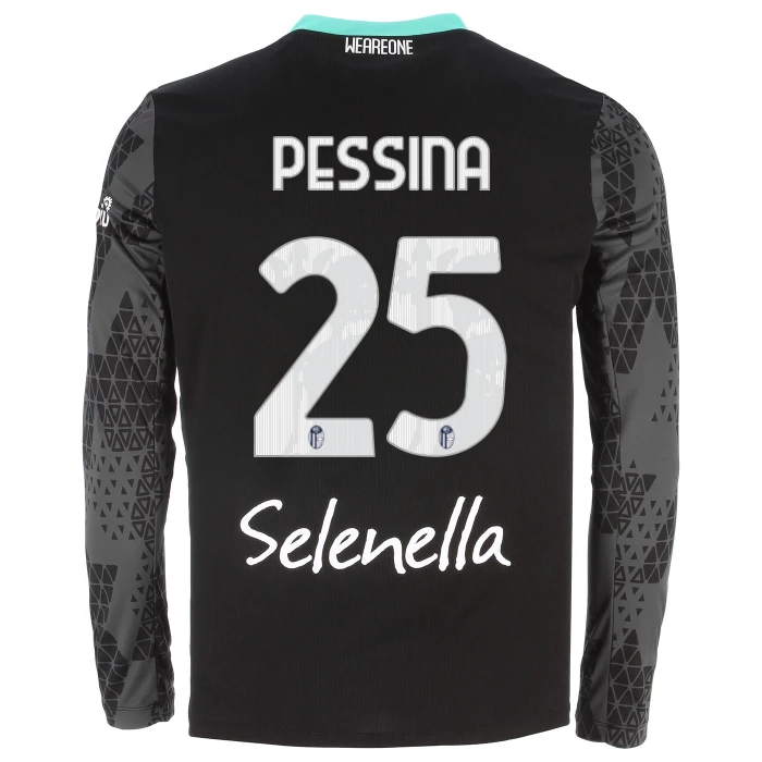 BOLOGNA FC BLACK GOALKEEPER LS JERSEY 2025/26