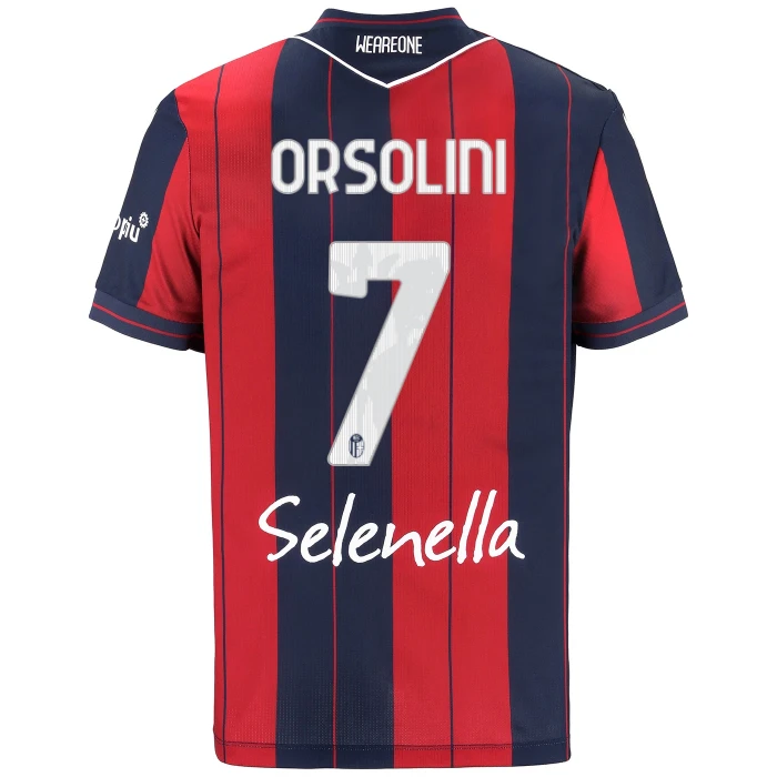 BOLOGNA FC HOME JERSEY 2025/26 - KIDS