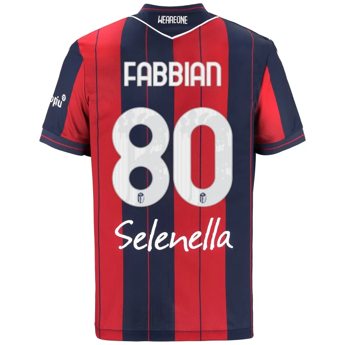 BOLOGNA FC HOME JERSEY 2025/26 - KIDS