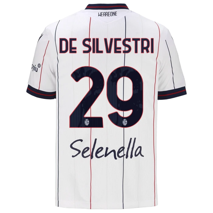 BOLOGNA FC AWAY JERSEY 2025/26 - KIDS