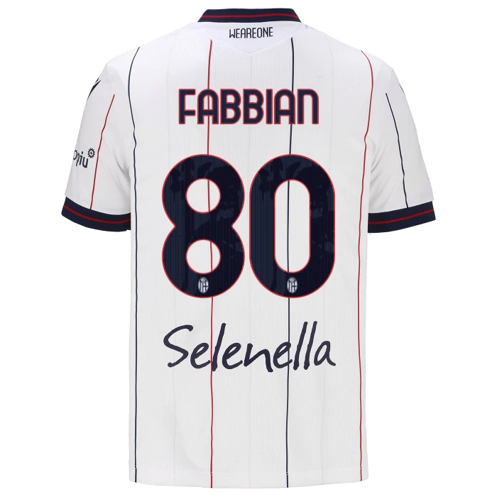 BOLOGNA FC AWAY JERSEY 2025/26 - KIDS