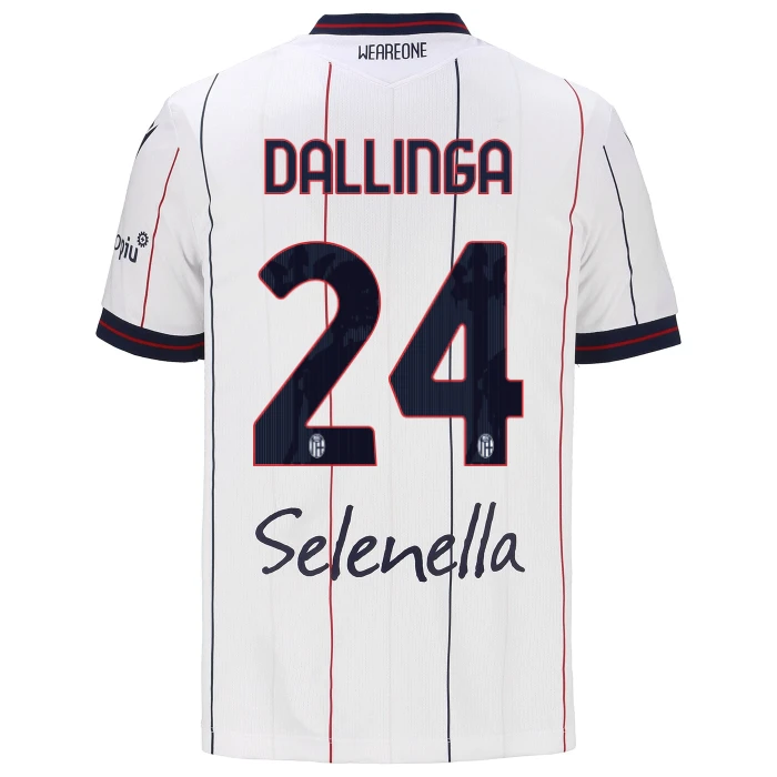 BOLOGNA FC AWAY JERSEY 2025/26 - KIDS