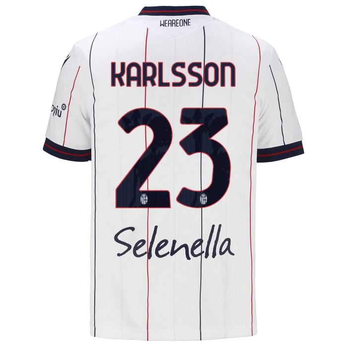 BOLOGNA FC AWAY JERSEY 2025/26 - KIDS