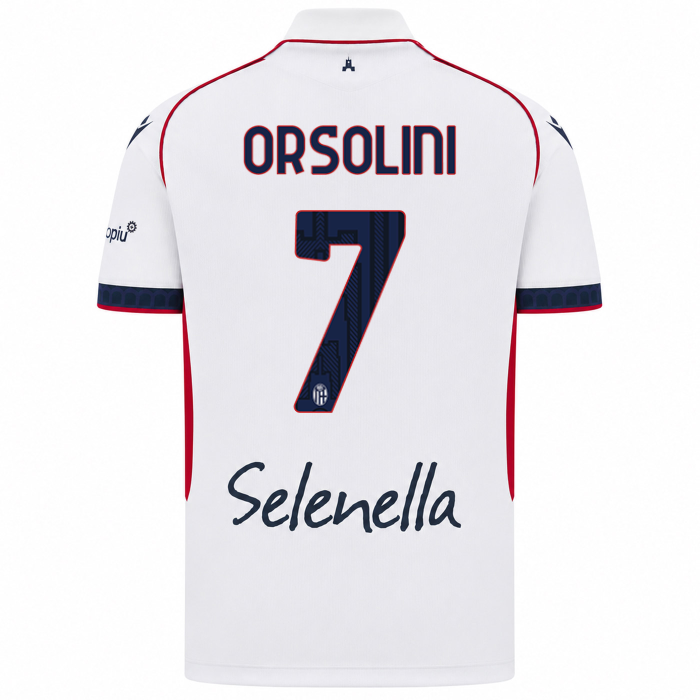 BOLOGNA FC AWAY JERSEY 26/27