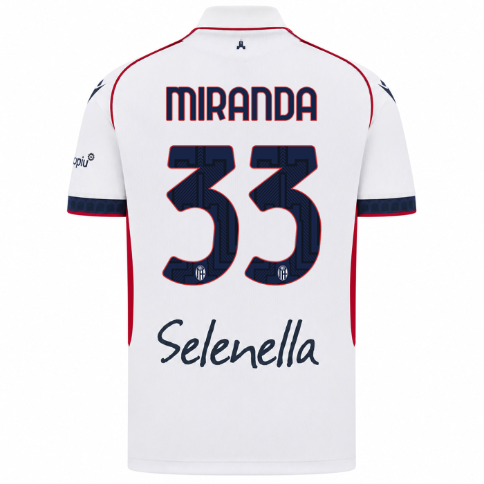 BOLOGNA FC AWAY JERSEY 26/27