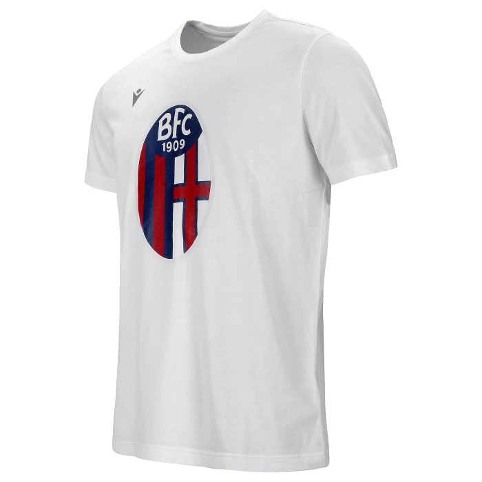 BOLOGNA T-SHIRT LOGO BIANCA 2022/23