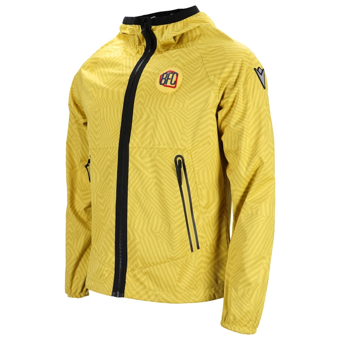 BOLOGNA YELLOW ATHLEISURE RAIN JACKET 2022/23