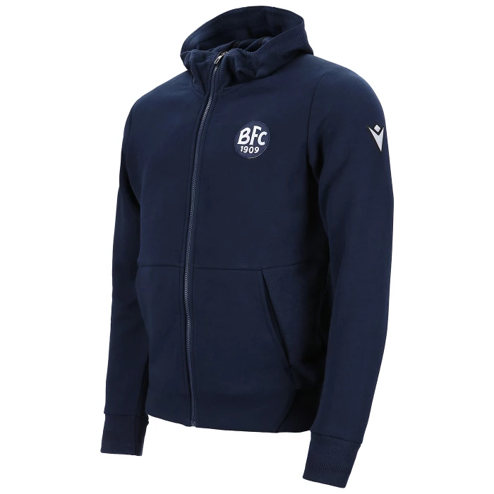 BOLOGNA FELPA CAPPUCCIO ATHLEISURE DEEP BLUE 2022/23