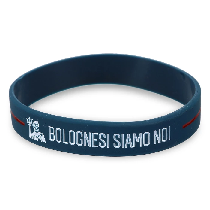 BOLOGNA FC SIAMO NOI SILICONE BRACELET - 2022
