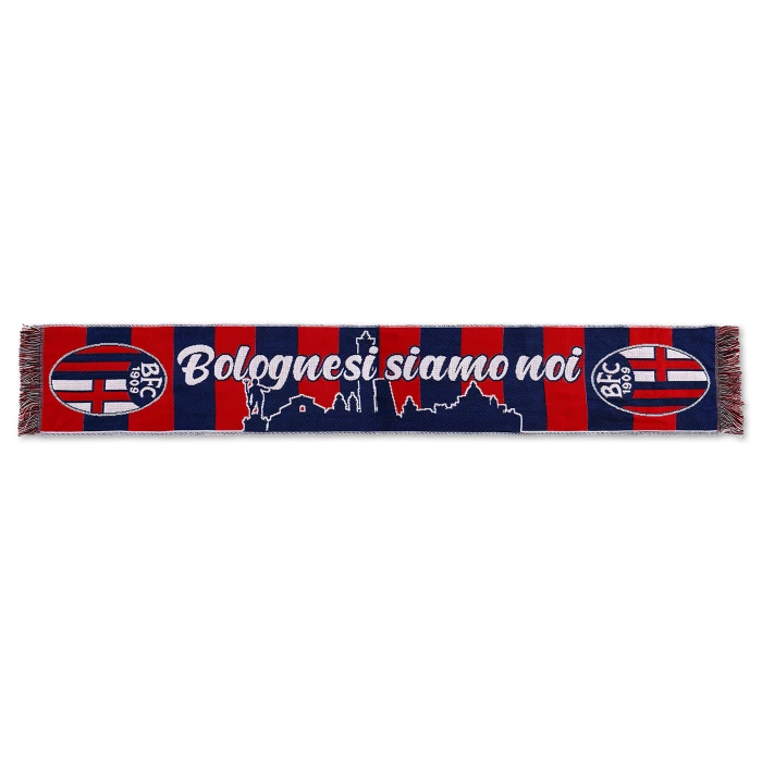 BOLOGNA FC JACQUARD BOLOGNESI SIAMO NOI SCARF