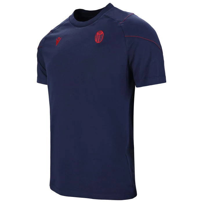 BOLOGNA FC BLUE TRAVEL T-SHIRT 2023/24