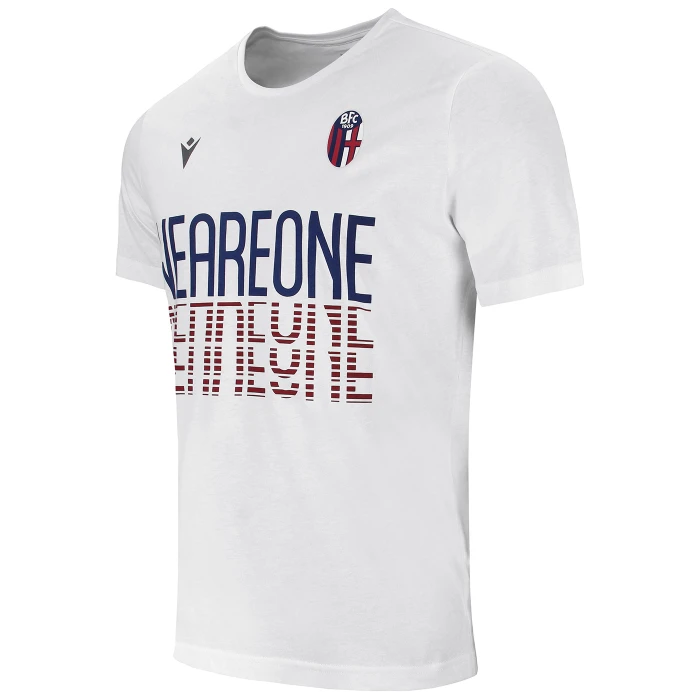 BOLOGNA FC WE ARE ONE WHITE T-SHIRT