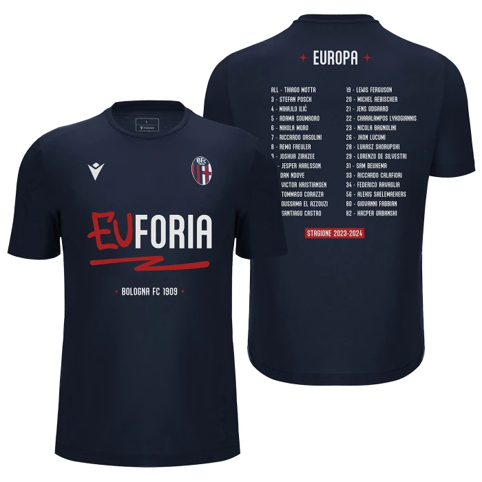 BOLOGNA FC EUFORIA CELEBRATIVE T-SHIRT 2023/24