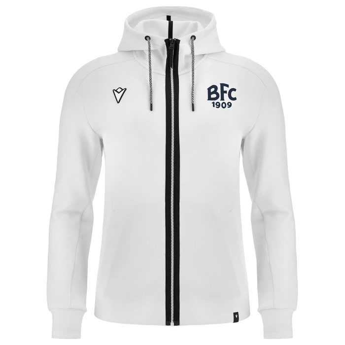 BOLOGNA FELPA CAPPUCCIO ATHLEISURE BIANCA 2023/24
