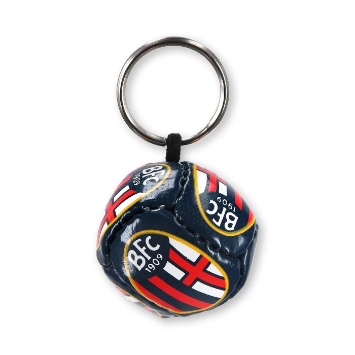 BOLOGNA FC BALL WITH LOGO KEYRING