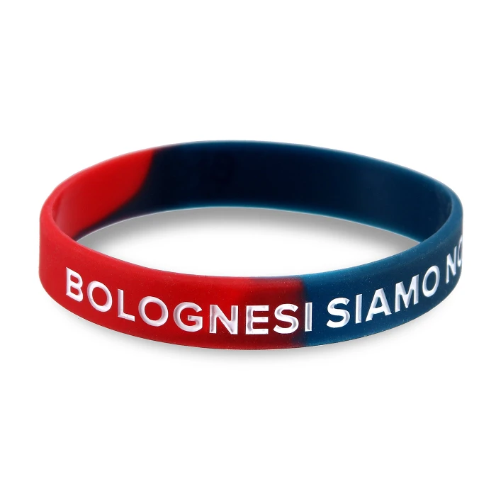 BOLOGNA FC SILICONE BRACELET