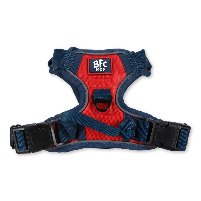 BOLOGNA RED & BLUE DOG HARNESS