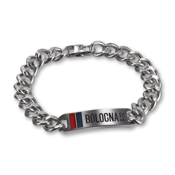 BOLOGNA BRACCIALE IN ACCIAIO MAGLIA CATENA