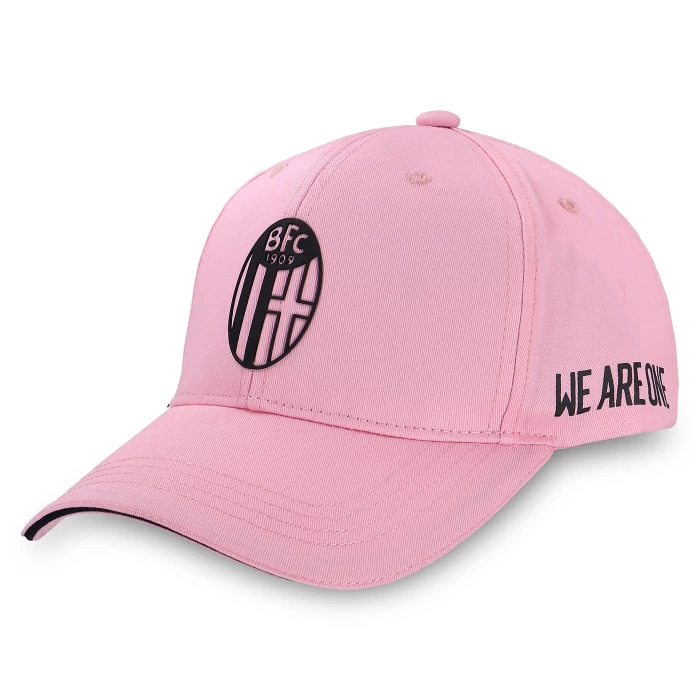 BOLOGNA FC PINK LOGO CAP