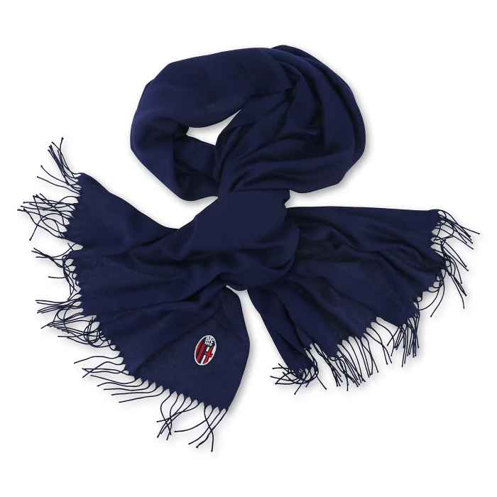 BOLOGNA SCIARPA PASHMINA BLU