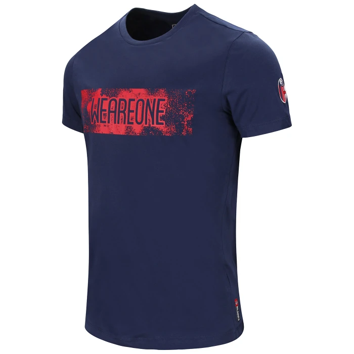 BOLOGNA FC NAVY BLUE WE ARE ONE FAN T-SHIRT 2024/25