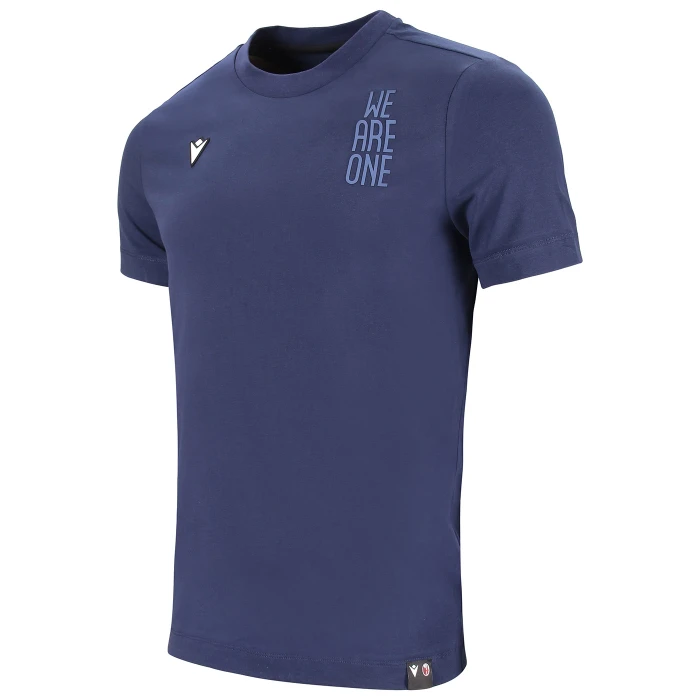 BOLOGNA FC BLUE ATHLEISURE T-SHIRT 2024/25