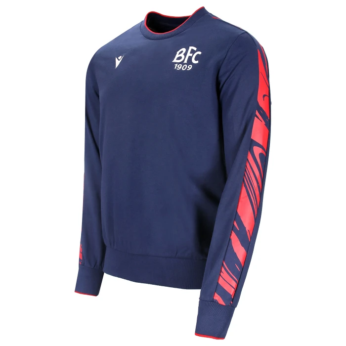 BOLOGNA FC NAVY BLUE FAN BFC 1909 SWEATSHIRT 2024/25