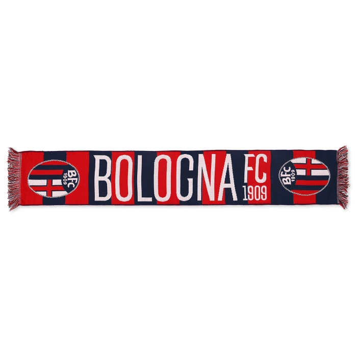 BOLOGNA FC STRIPED JACQUARD SCARF