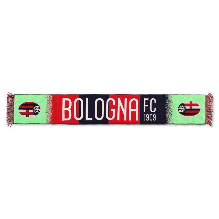 BOLOGNA FC FLUO GREEN JACQUARD SCARF