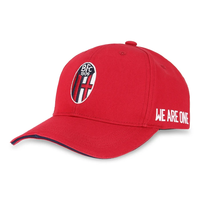 BOLOGNA FC RED LOGO CAP