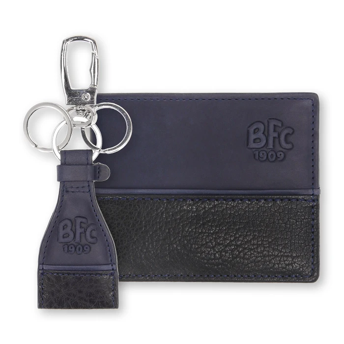 BOLOGNA FC FW24 KEYRING AND WALLET SET