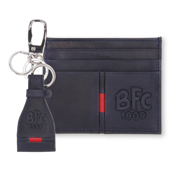 BOLOGNA FC FW24 KEYRING AND CARD HOLDER SET