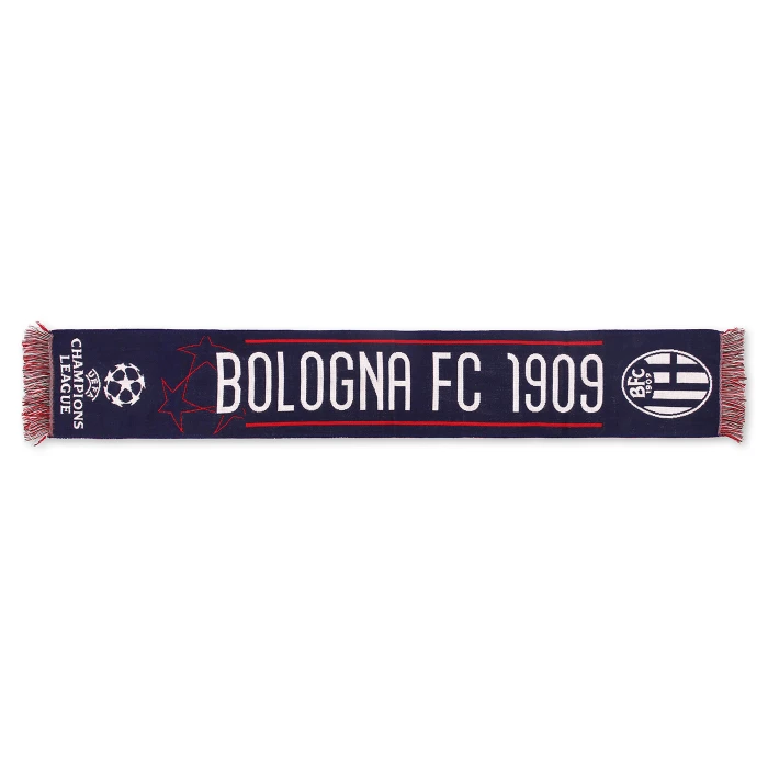 BOLOGNA FC UCL JACQUARD BLUE SCARF
