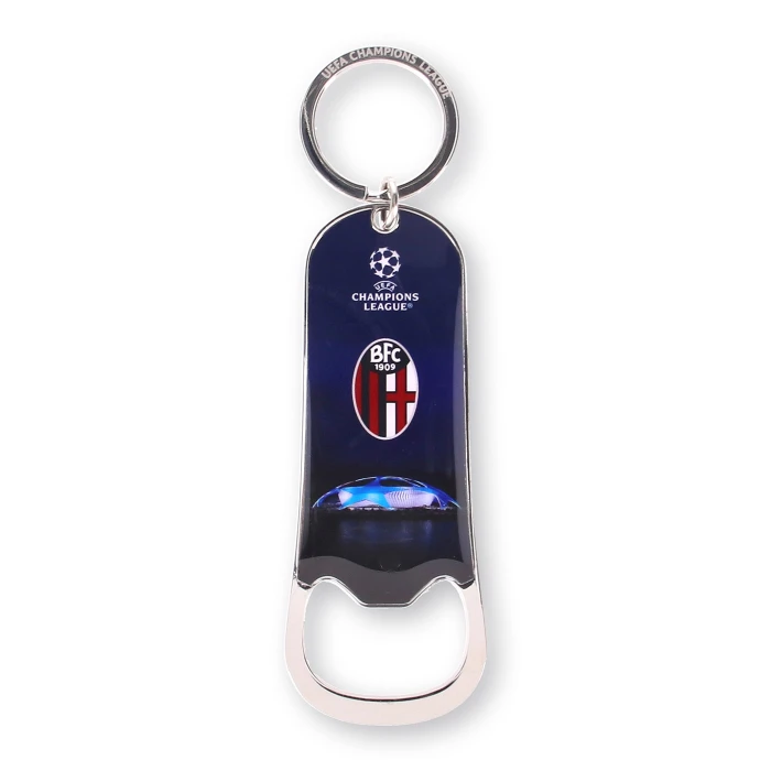 BOLOGNA FC UCL KEYRING WITH BOTTLE OPENER
