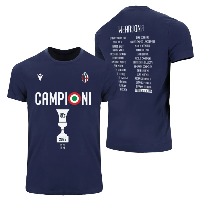 BOLOGNA T-SHIRT CELEBRATIVA COPPA ITALIA BAMBINO