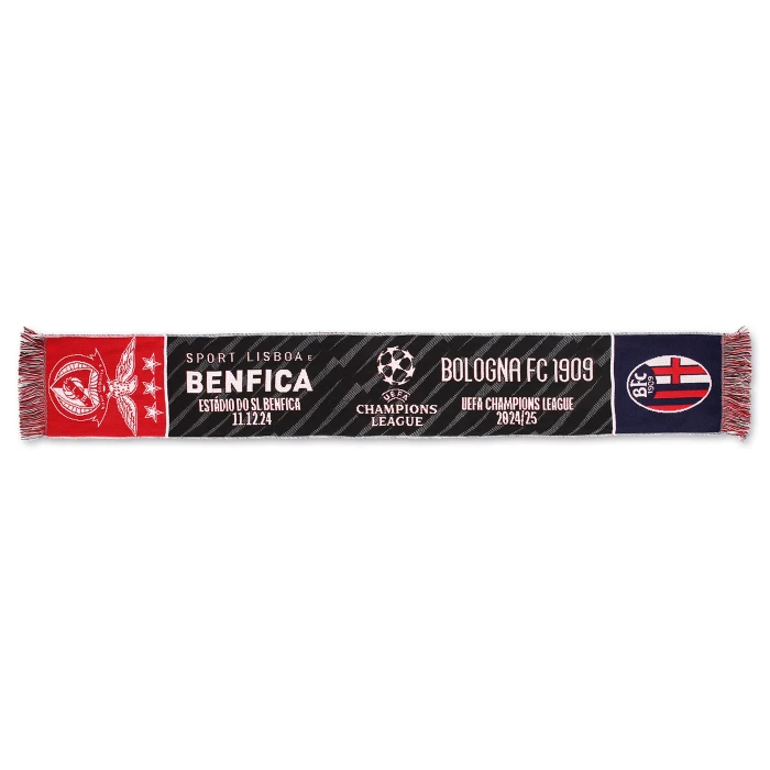 BENFICA VS. BOLOGNA MATCH SCARF