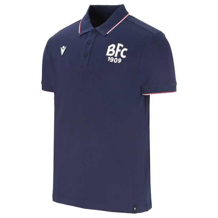BOLOGNA FC NAVY BLUE TRAVEL POLO 2025/26