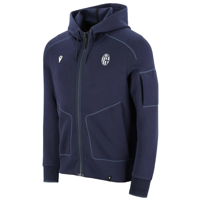 BOLOGNA FELPA CAPPUCCIO FZ ICON 2025/26