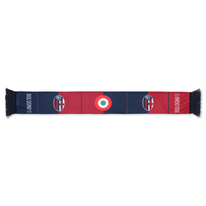 BOLOGNA FC BLUE COPPA ITALIA SATIN SCARF