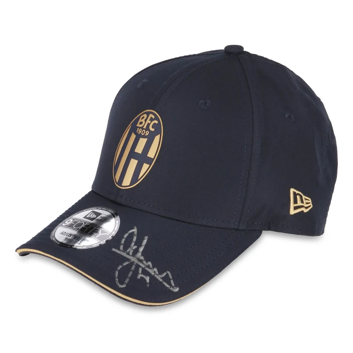 BOLOGNA FC CHRISTMAS EDITION 9 FORTY NEW ERA CAP WITH ODGAARD AUTOGRAPH