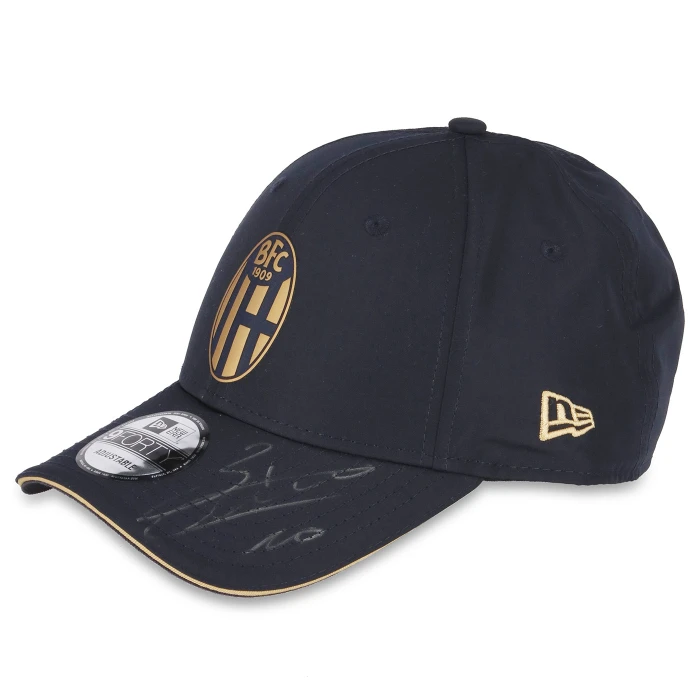 BOLOGNA FC CHRISTMAS EDITION 9 FORTY NEW ERA CAP WITH BERNARDESCHI AUTOGRAPH