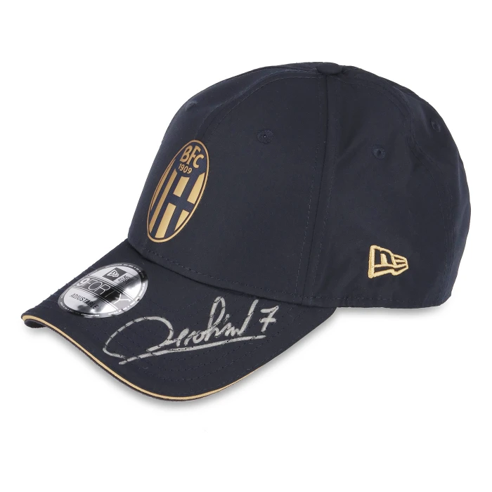 BOLOGNA FC CHRISTMAS EDITION 9 FORTY NEW ERA CAP WITH ORSOLINI AUTOGRAPH