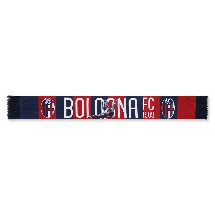 BOLOGNA FC RED AND BLUE NETTUNO SATIN SCARF