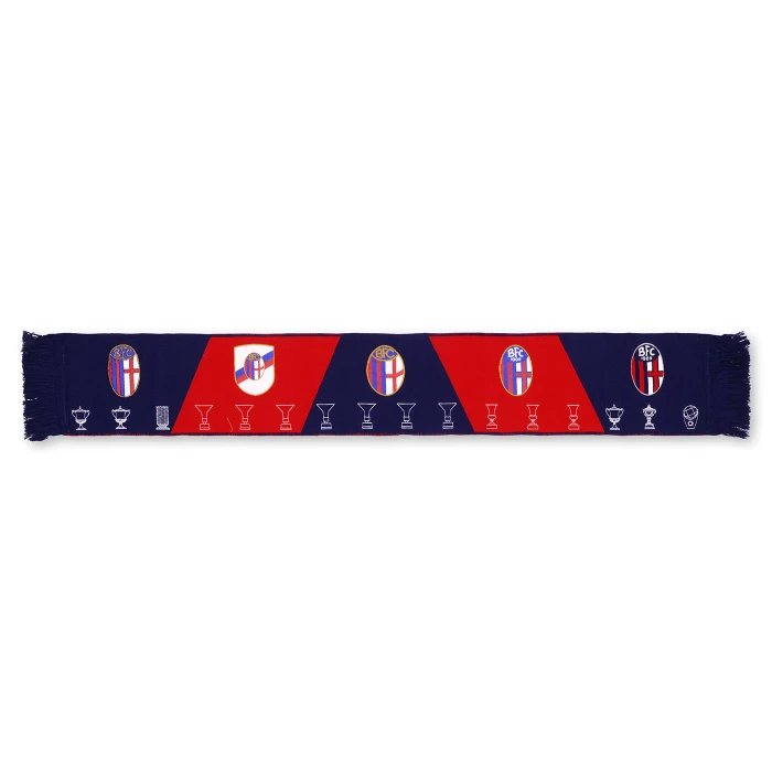 BOLOGNA FC HISTORICAL LOGOS VIP SCARF